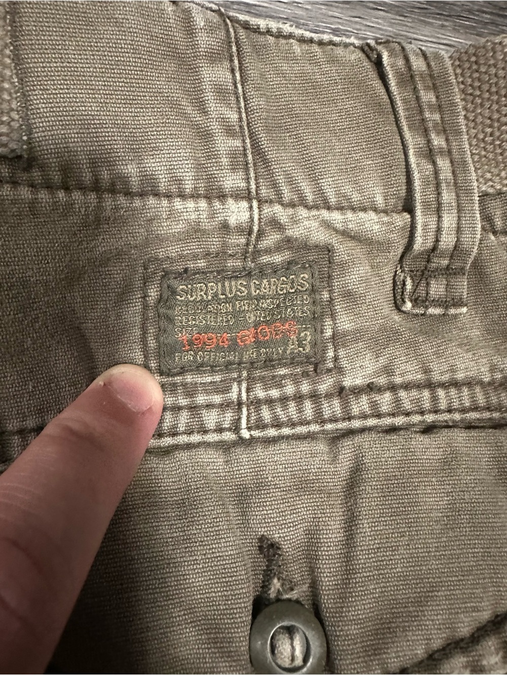 Vintage - surplus Old Navy Cargo Pants - Picture 5 of 7